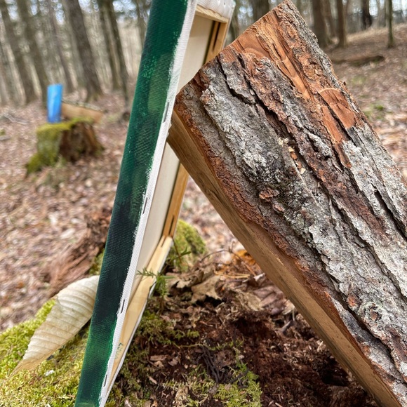 A set of two "hummingbird" paintings by Hana - Picture 6 of 13